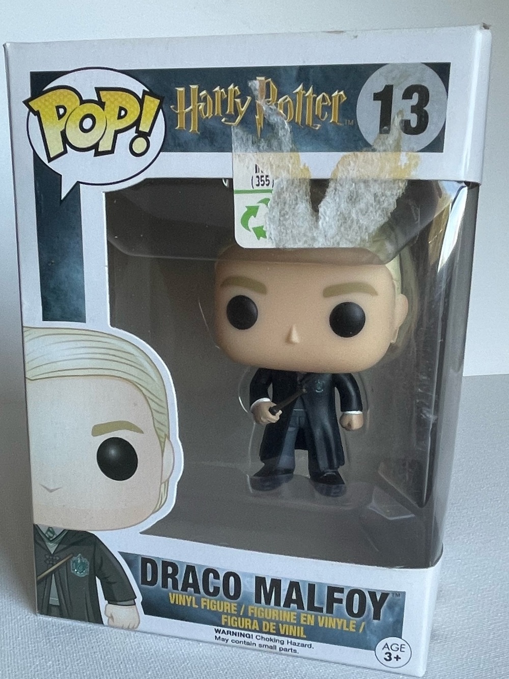 Draco Malfoy pop figure from Harry Potter collection Funko Pop #13